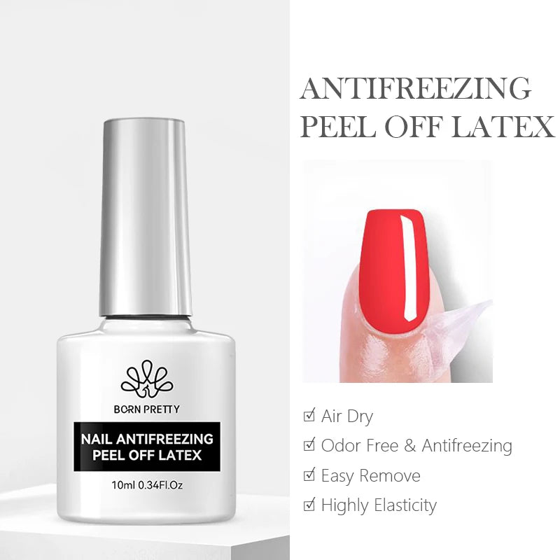 BORN PRETTY Fall Gel Nail Polish 10ml Orange Nude Brown Gel Nail Polish Halloween Nails Coral Orange Gel Varnish Manicure DIY Peel Off Latex