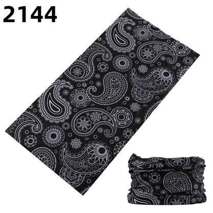 2101Unisex Climbing Hiking Scarf Sport Headwear Bandanas Motorcycle Turban Hand Band Magic Scarves Outdoor Cycling Headband Mask 2144