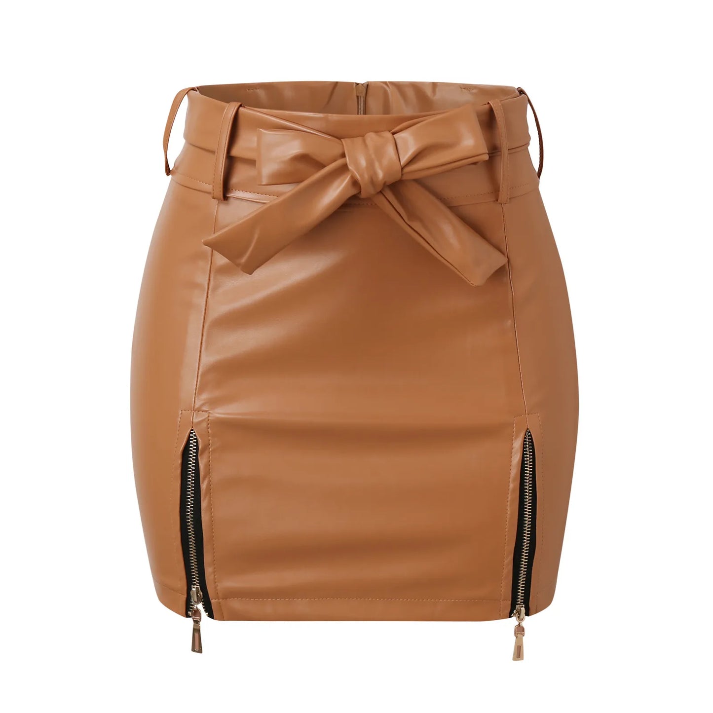 Skirts Casual Cotton Skirts Women Leather Skirts High Waist Mini Skirt A Line Pu Mini Ropa Barata De Mujer Con EnvíOs Gratis Badiee Stylez