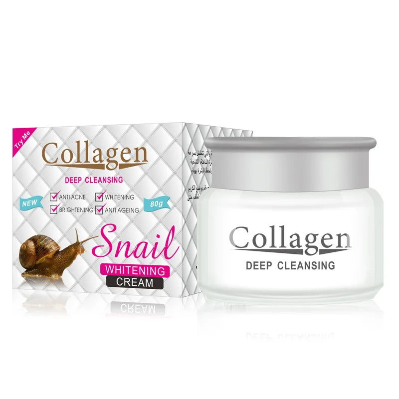 Snail Collagen Face Cream Moisturizing Face skincare Creams Firming Brightening Hydrating Facial Cream Skin Care Products