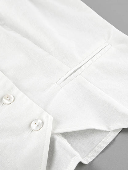 Marthaqiqi Loose Cotton Women'S Pajamas Sets Sexy V-Neck Sleepwear Tank Tops Nightwear Casual Shorts Femme Summer Pyjamas Suits