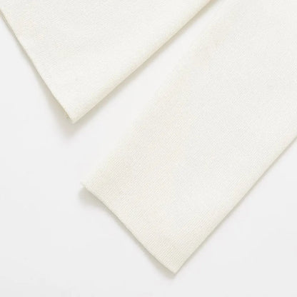 TRZA Women Fashion With Gold Button Knit Cardigan Sweater V Neck Long Sleeve Female Outerwear Chic Tops