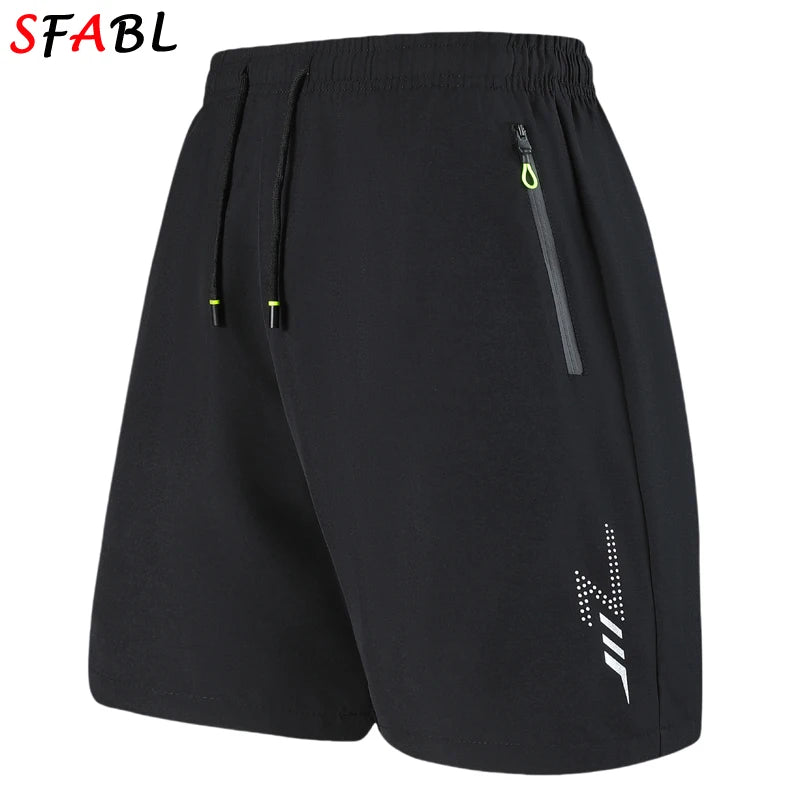 Quick-drying Shorts Men Board Short Pants Summer Breathable Sports Shorts Men Casual Elastic Running Gym Fitness Men's Shorts Badiee Stylez