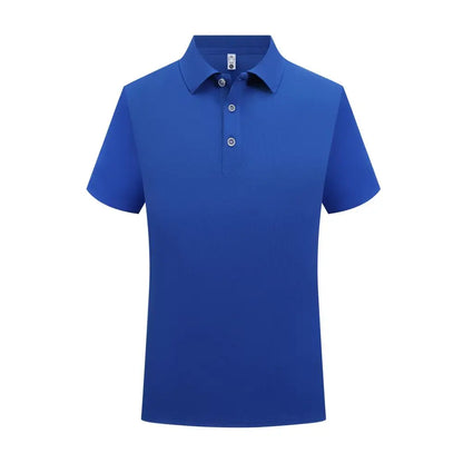 Sublimation Blank Polo Shirts Men Summer Short Sleeve Collar T Shirt Wholesale Casual Polo Tshirt For Men Camisas Para Hombres