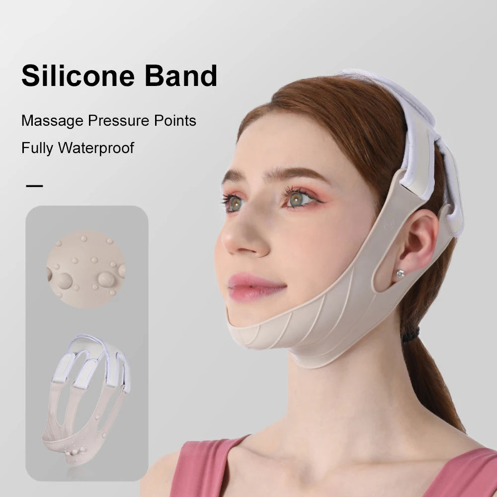 Silicone Face Slimming Bandage Women Chin Cheek Lift Up Belt V Line Face Shaper Facial Anti Wrinkle Strap Skin Care Beauty Tools