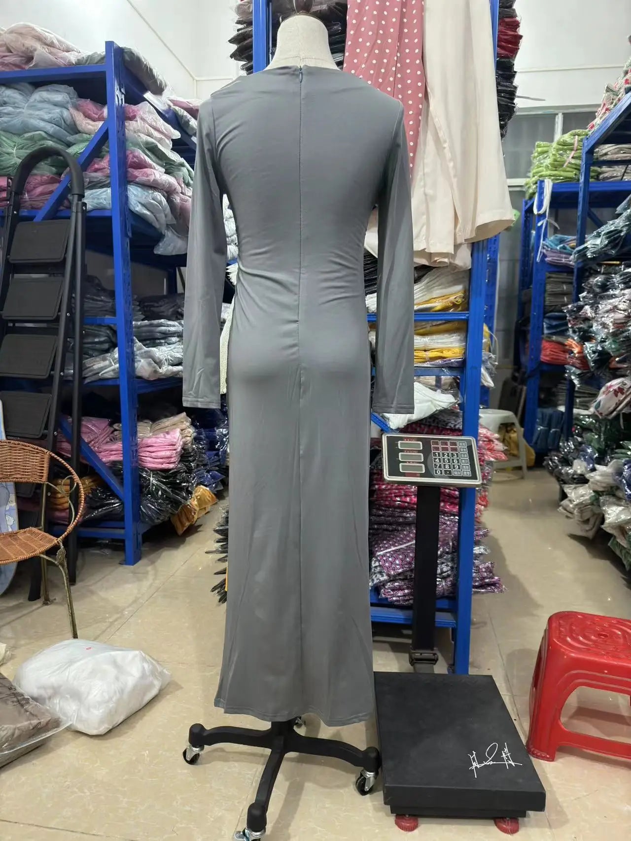 Sexy Bodycon Long Sleeve Midi Dress Women 2024 Autumn Slim Solid Party Package Hip Elegant Dresses For Women Robe Femme