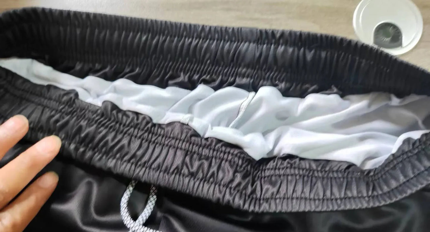 Men's Smiling Face Printed Fitness Shorts, Double-Layer 2-in-1 Quick Drying Fitness Outdoor Leisure Training Sports Shorts Badiee Stylez