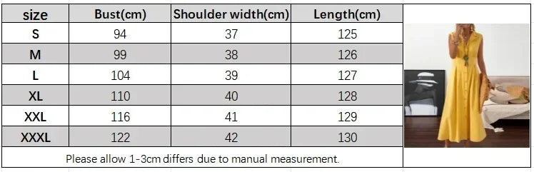 New Dresses 2025 Woman Fashion Lapel A-line Vintage Cotton Linen Long Skirt Women's Clothing Tops