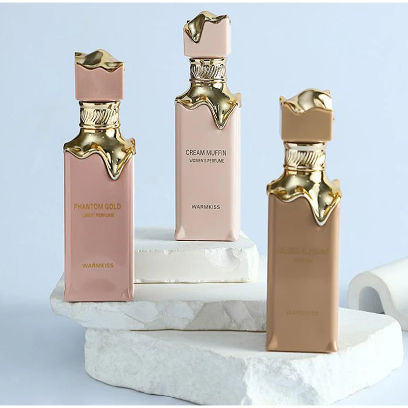 Luxury Cream Muffin Perfume Spray,Arab Dubai Men Women Scent,Strawberry/Grape/Caramel/Milk/Musk/Vanilla Fruity Fragrance Mist Badiee Stylez