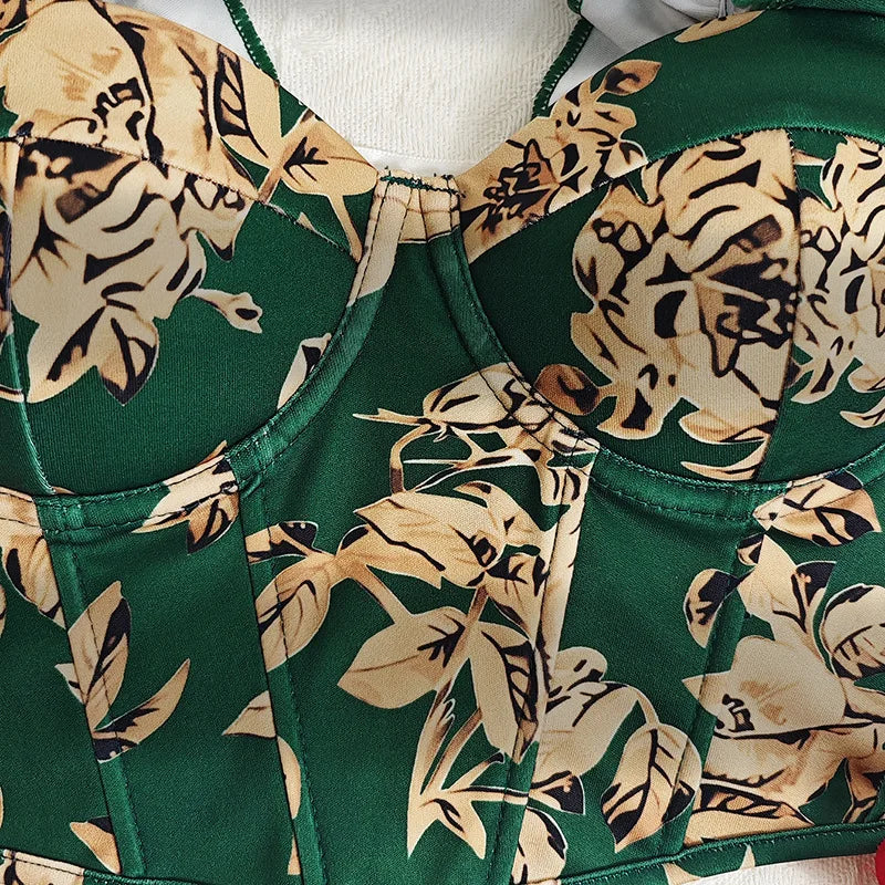 Sexy Bandage Ruffle Off Shoulder Slim Top Chic Straps Camis Slim Korean Tanks Top Elegant Crop Top Summer Women Bustier