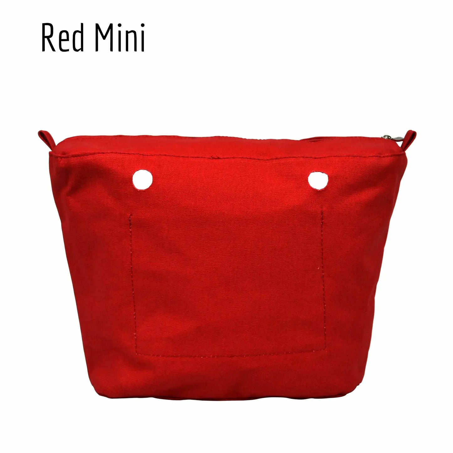 TANQU New Waterproof Inner Bag Organizer Insert Zipper Pocket for Classic Mini Obag Canvas Material for O Bag Red Mini CHINA