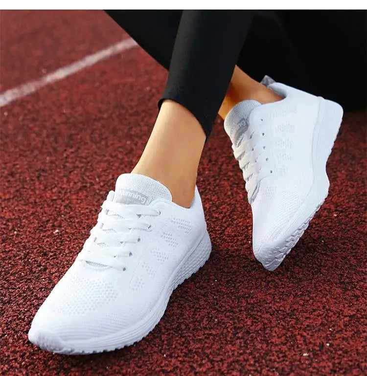 Fashion 2025 New Women's Sneakers Platform Shoes Woman Plus Size Casual Sneaker Woman Lace Up Female Sneakers Tenis Feminino Badiee Stylez
