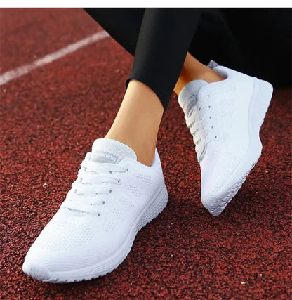 Fashion 2025 New Women's Sneakers Platform Shoes Woman Plus Size Casual Sneaker Woman Lace Up Female Sneakers Tenis Feminino Badiee Stylez