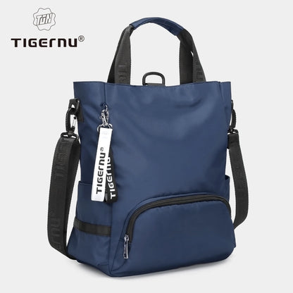 Tigernu Fashion 3 In1 Women Backpack Bag Leisure Tote Bag Shoulder Bag Light Weight College High School Bag Girls Handbag Female Blue