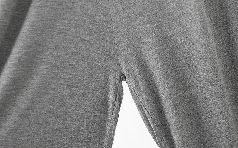 Spring Summer Modal Wide leg pants calf length Loose Casual yoga pant Plus size High Waist three quarter Trousers All match