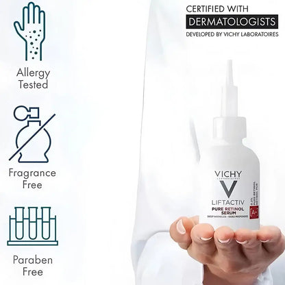 Vichy 16% VC Rejuvenating Serum Vitamin B3 Brightening Anti-Wrinkle Essence Instant Wrinkle Remover Retinol Serum Skin Care