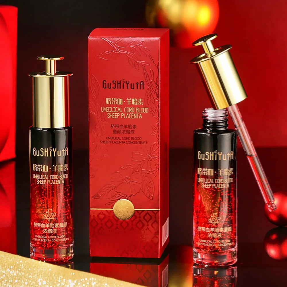 Cord Blood Sheep Embryo Essence Beauty Penetration Skin Moisturizing Nourishing Firming Face Serum skincare korean cosmetics