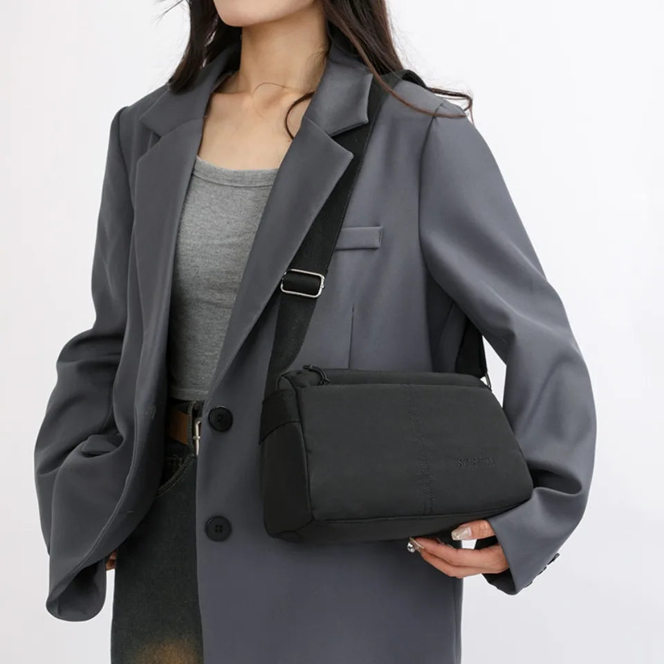 Four Layers Pockets Nylon Purses and Handbags Women Shoulder Bag Luxury Handbags Women Bags Designer Crossbody Bags for Women