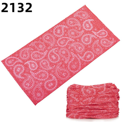 2101Unisex Climbing Hiking Scarf Sport Headwear Bandanas Motorcycle Turban Hand Band Magic Scarves Outdoor Cycling Headband Mask