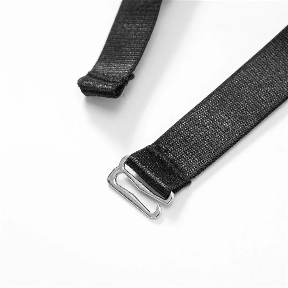 Sensual Sexy Female Lingerie Transparent Bra And Panty Set 2-Pieces See Through Mesh Sexy Bras Exotic Sets Fancy Underwear