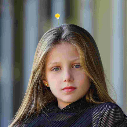 30 Pcs Accessories Mushroom Lemon Tree Hair Clip Women's Barrettes Hairclip Clips Small Plastic and Zinc Alloy