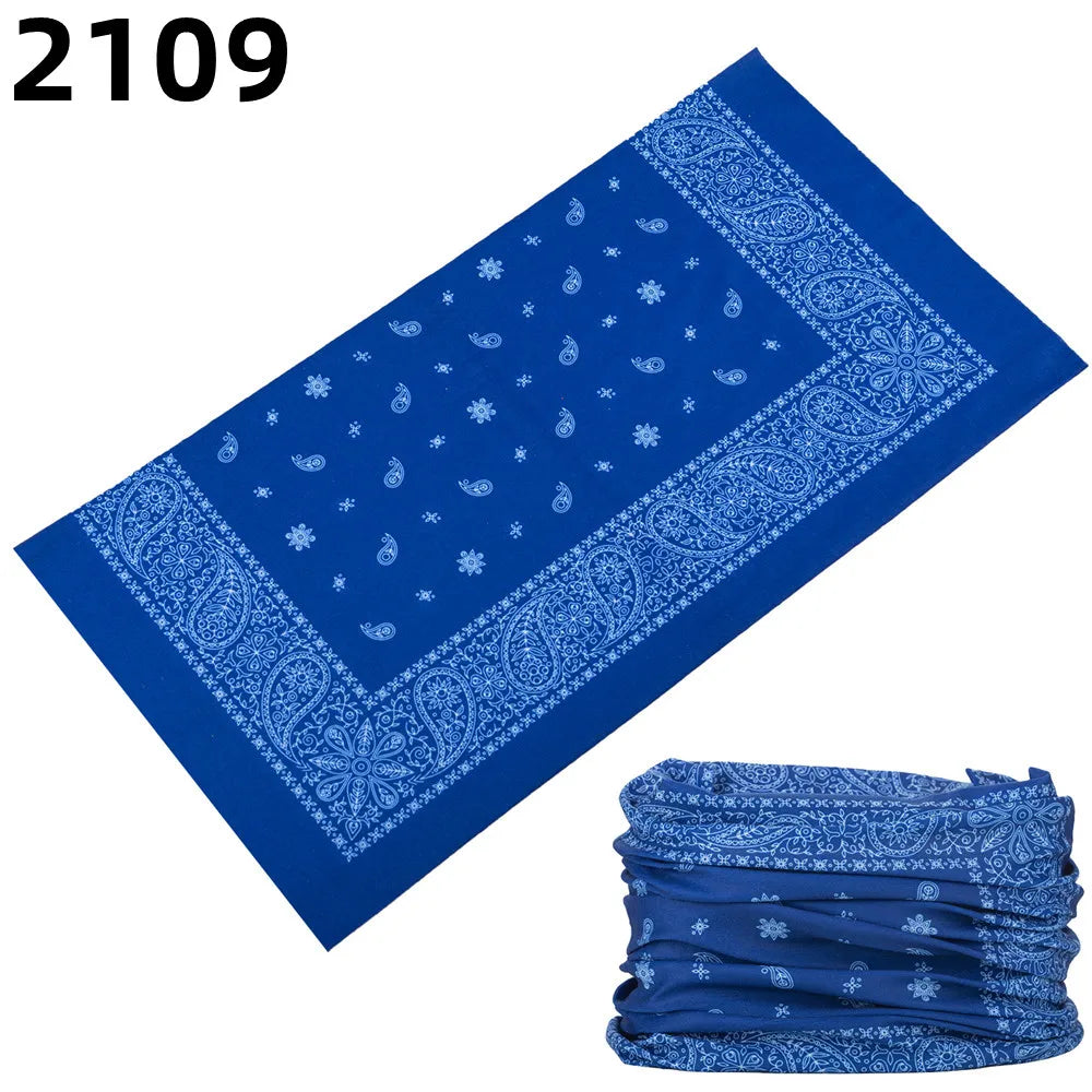 2101Unisex Climbing Hiking Scarf Sport Headwear Bandanas Motorcycle Turban Hand Band Magic Scarves Outdoor Cycling Headband Mask 2109
