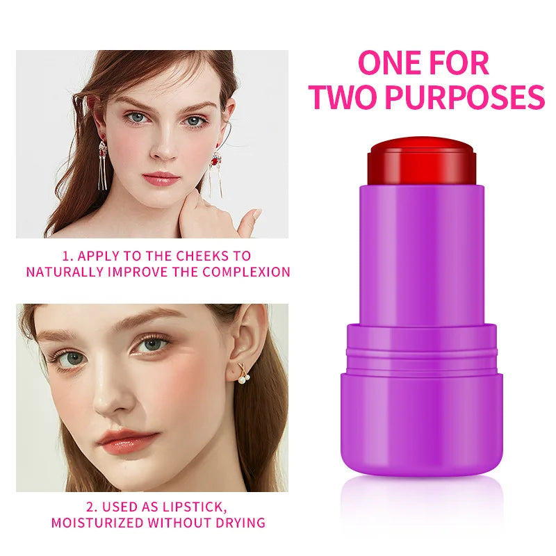 Face Makeup MILK Cooling Water Jelly Tint Lip & Cheek Blush Stain Hydrating Bouncy Jelly Texture Long Lasting Blush 5g