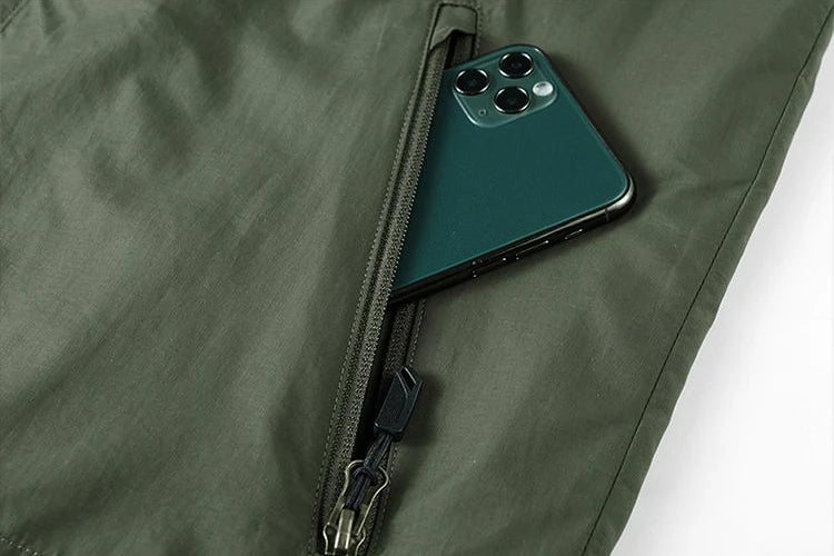 Men's Summer vest 2024 Thin Style Multi Pocket Waterproof Durable Large Size Casual Outdoor Travel Vest Men's Sleeveless Jacket