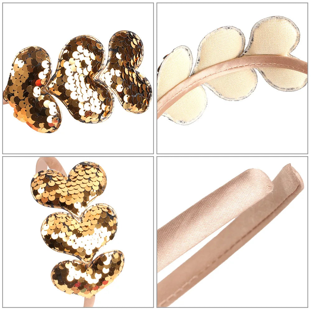 New Non-slip Rhinestone Headbands Solid Wave Hairbands for Women Girls Bezel Fashion Hair Hoop Ladies Boutique Hair Accessories Badiee Stylez