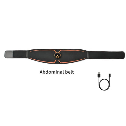 Abs Belt Abdominal Trainer EMS Muscle Stimulation Electric Exerciser Toning Belts For Leg Arm Workout Fitness Home Gym Equiment 1belt