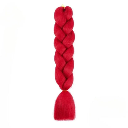 YUNLU 24Inch Synthetic Crochet Hair Extensions for White Women Box Twist 165g Jumbo Braiding Hair Pre Stretched Wholesale A12 24inches