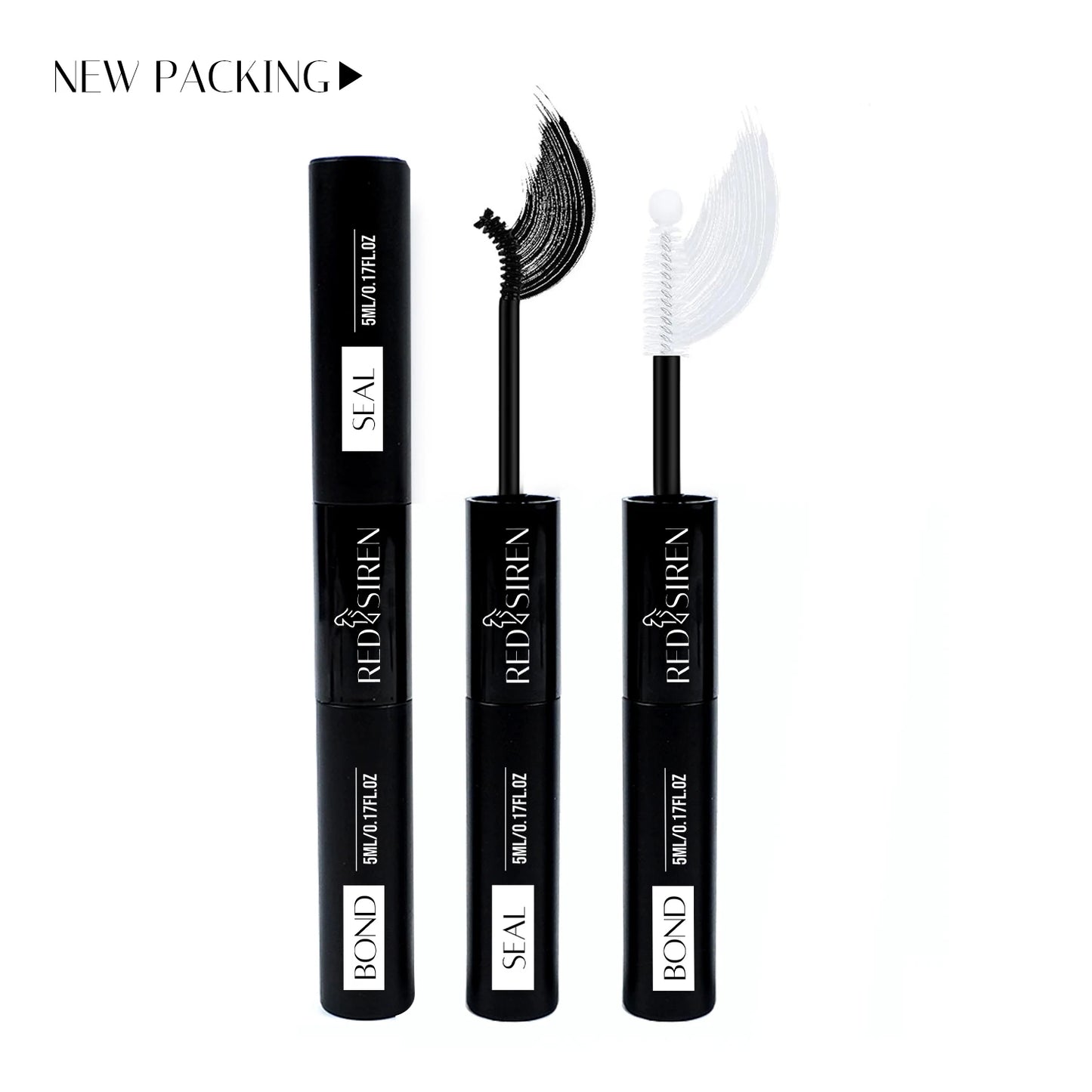 Glue False Eyelashes New Double Heads 2 In 1 Bond and Seal Lash Glue ,Waterproof Long Lasting DIY Cluster Eyelash Glue Cosmetics