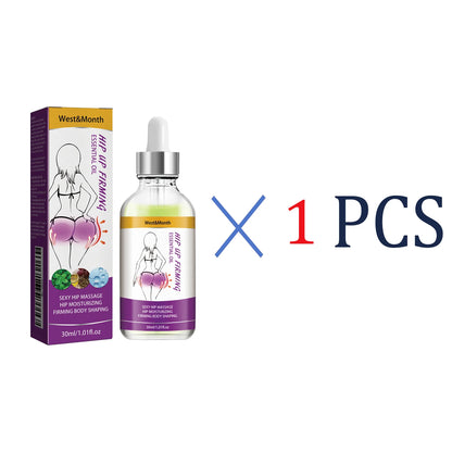 WEST&MONTH Hip Up Firming Essential Oil Dilute Melanin Accelerate Fat Synthesis Making It Full Of Vitality Roundness Elasticity