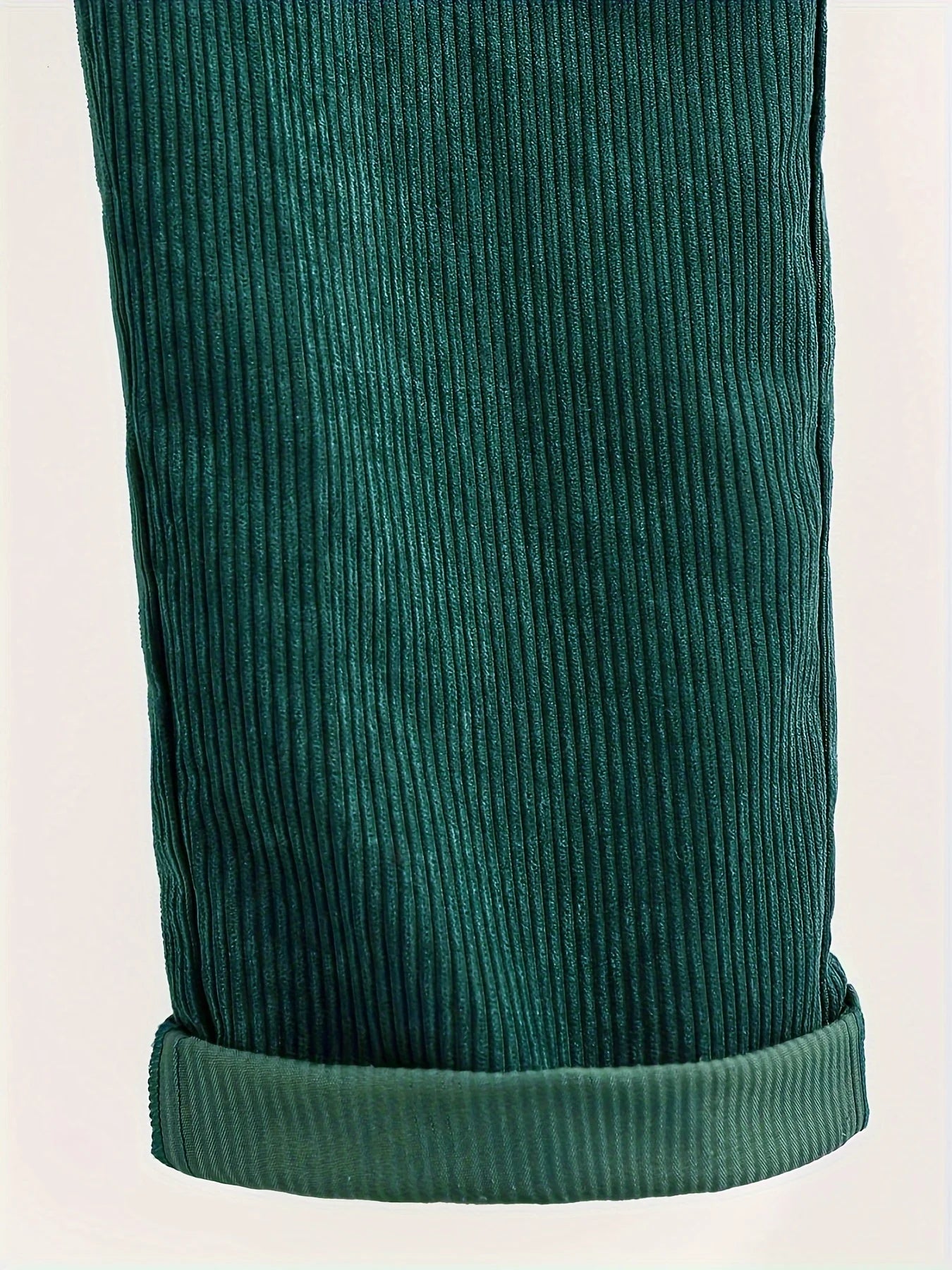 European and American fashion women's corduroy solid color casual long suspenders Badiee Stylez