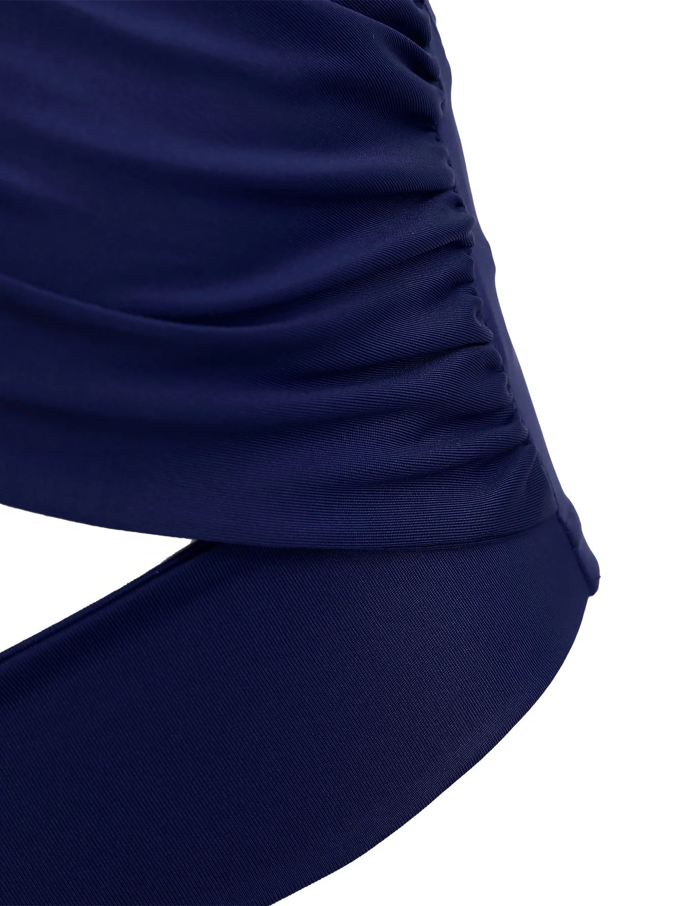 Europe and the United States solid color hanging neck small tube top hollowed out umbilical slim hot girl suspender vest