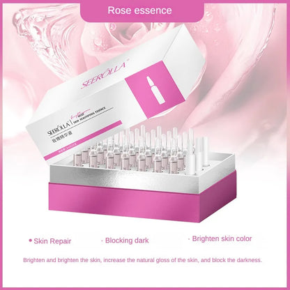 Astaxanthin Anti Wrinkle Facial Ampoules Sets Remove Dark Spots Melanin Brighten Shrink Pores Moisturizing Fade Fine Lines 28pcs Rose