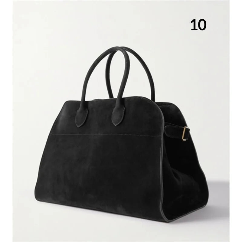 Handbag Tote Tote Commuter Leather Large Capacity Computer Bag White Soft Breathable Handbags Traveling 10