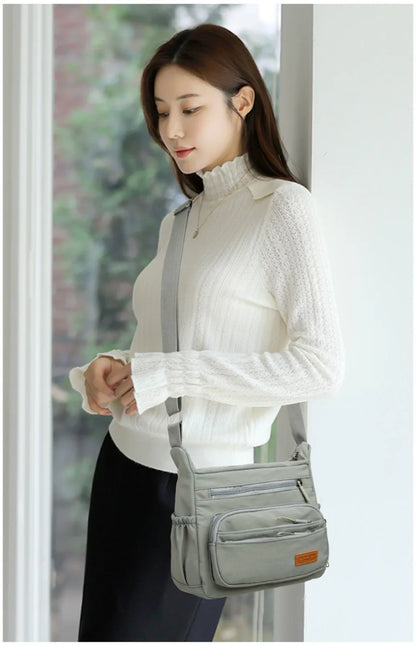 Multiple pockets Nylon Purses And Handbags Women Shoulder Bag Luxury Handbags Women Bags Designer Crossbody Bags for Women 2025