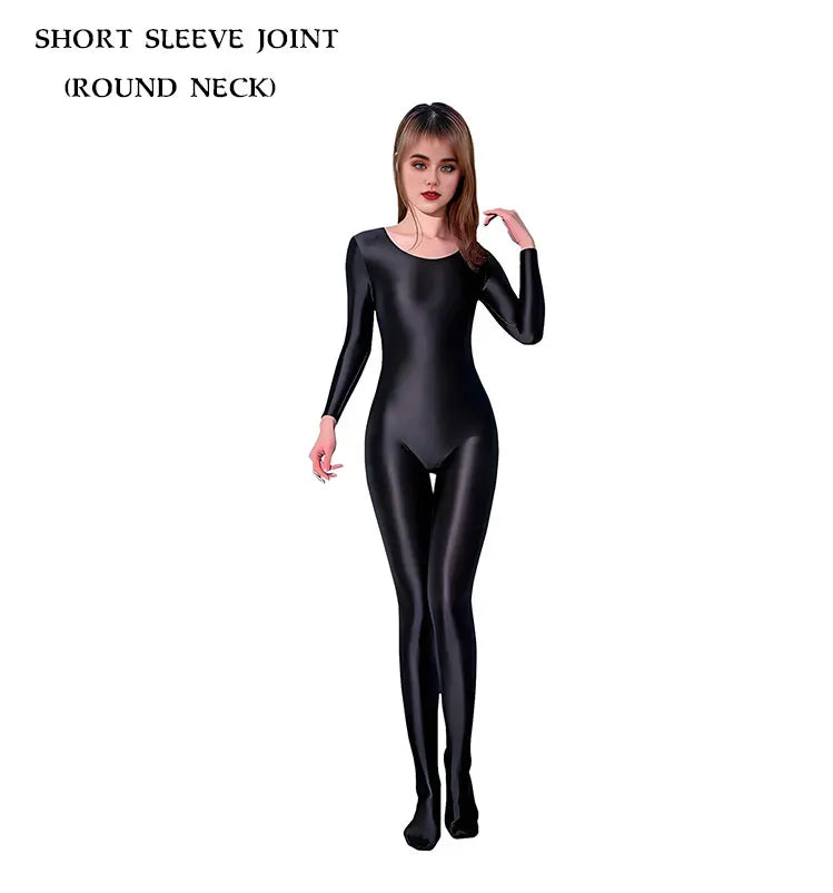 Sexy Women’s Bodycon Unitard Jumpsuit – Yoga, Dance, Gym & Winter Skiing, Seamless, Comfortable and Flexible Badiee Stylez