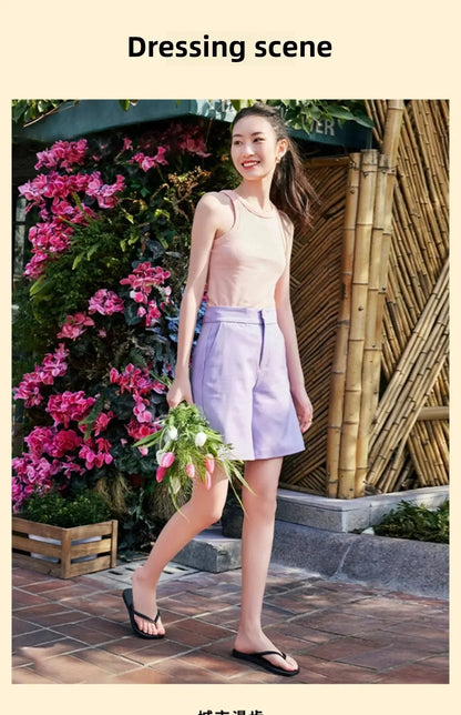 2025 Summer New Women's Square Toe Rubber Flip Flops Outdoor Beach Sandals Luxury Casual Slippers Size 35-42 Women's Shoes