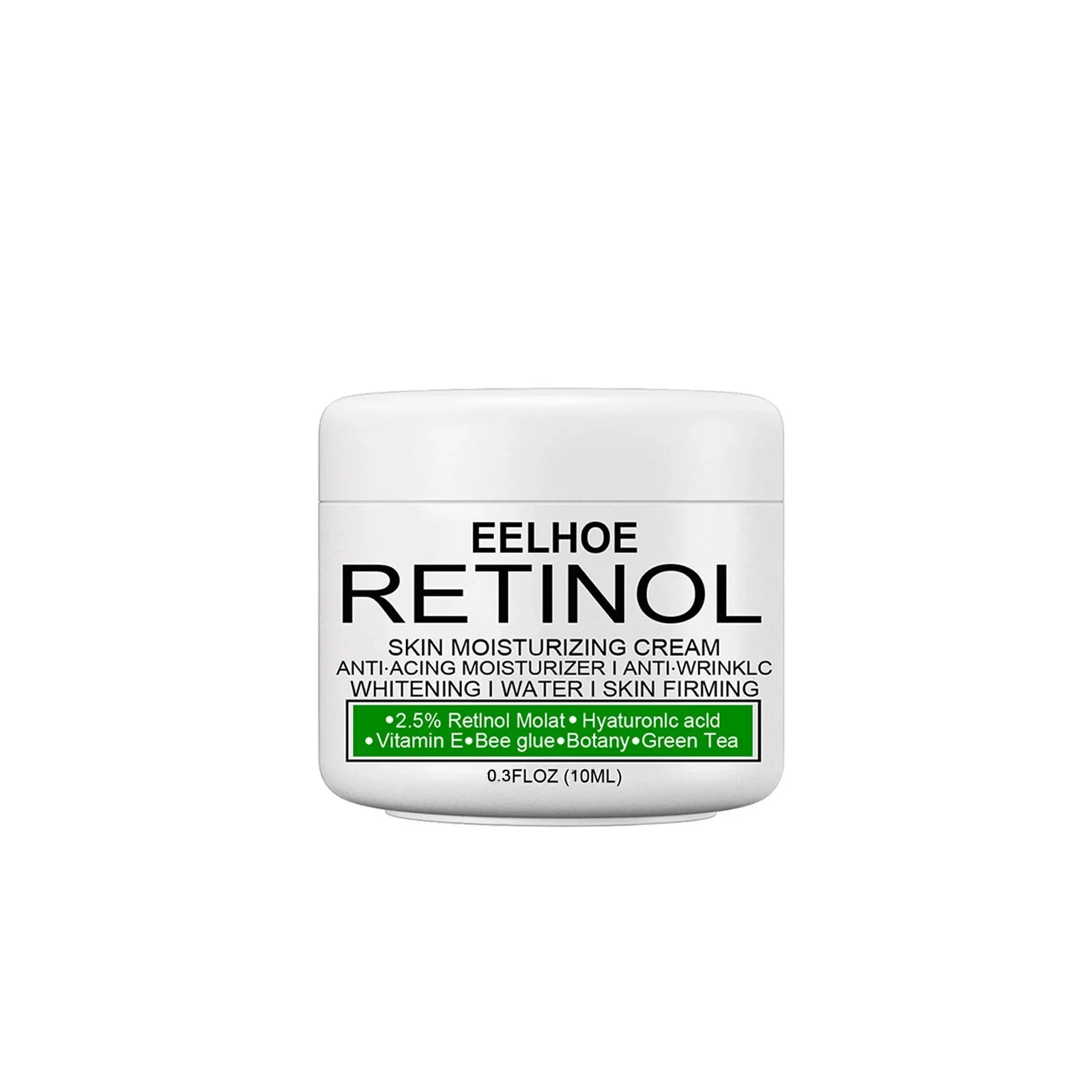 Retinol Whitening Cream for Private Part Brighten Dark Skin Permanent Bleaching Lotion for The Whole Body Underarm Knee Buttocks 10ml
