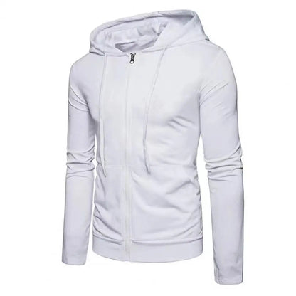 Autumn Men Sweatshirts Long Sleeve Jacket Hoodie Zipper Closure Jacket Male Hoodies Sweatshirt Slim Fit Male Clothing Badiee Stylez