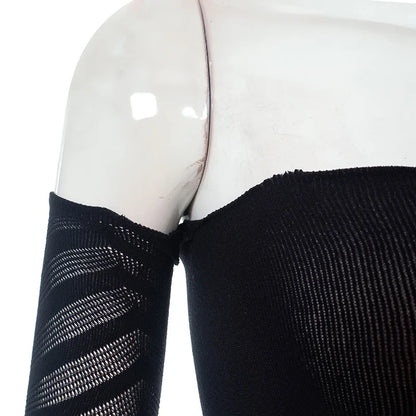Simenual Baddie Fashion Mesh Tansparent Two Piece Sets Hotsweet Sexy Hollow Out Crop Tops Skinny Pants High Elastic Co Ord Suits