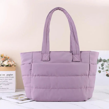 New Large Capacity Tote Bag Versatile Handbag for Women Commuting Bag Messenger Shoulder Bag Multiple Pockets Mummy Bag