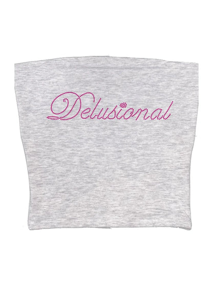 Vintage Punk Rhinestone Letter Gothic Sleeveless Streetwear Short Sleeve Sexy T Shirt Y2k Style Crop Tank Top Women Summer Camis MULTI