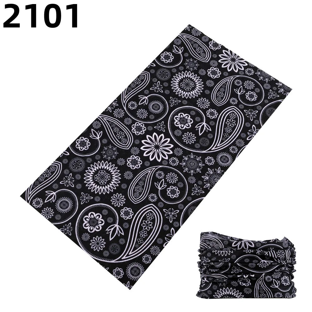 2101Unisex Climbing Hiking Scarf Sport Headwear Bandanas Motorcycle Turban Hand Band Magic Scarves Outdoor Cycling Headband Mask
