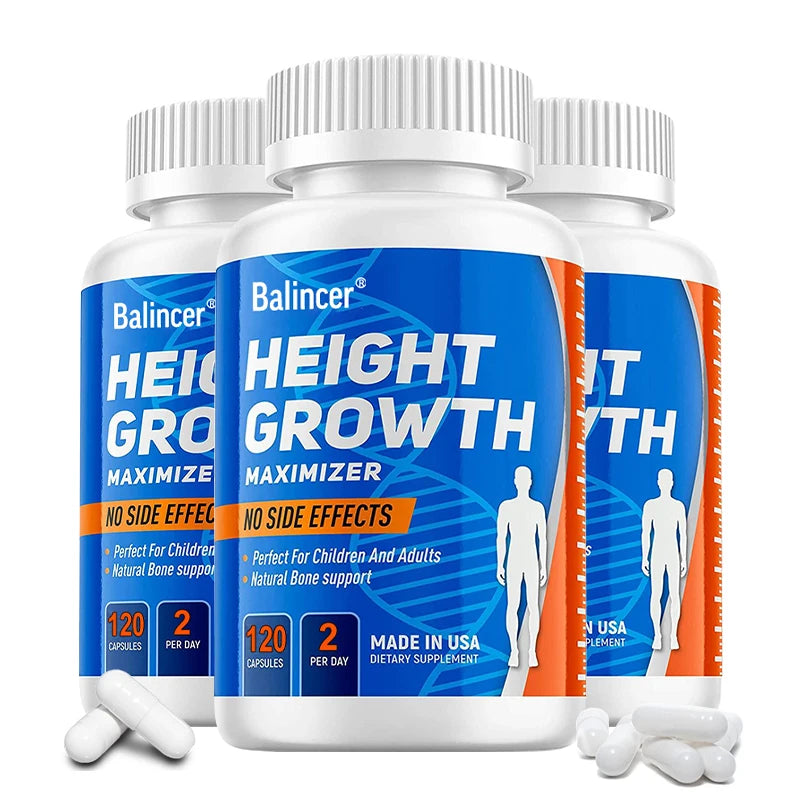 Bone Growth Supplement - Contains Multiple Vitamins To Increase Bone Density, Improve Osteoporosis and Promote Joint Health