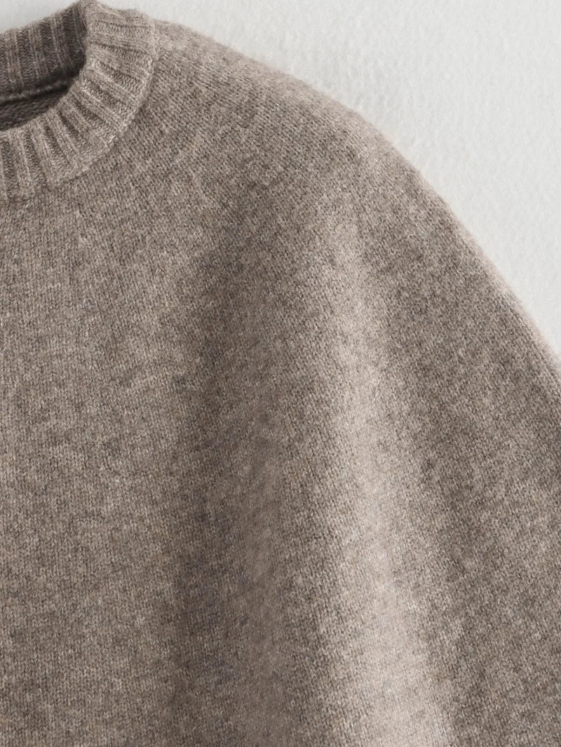 MUJER Cape Cropped Cardigan for Women Knitted Short Sweaters Cardigans Women Fashion Button Knitwear Women Cloak Women's Sweater