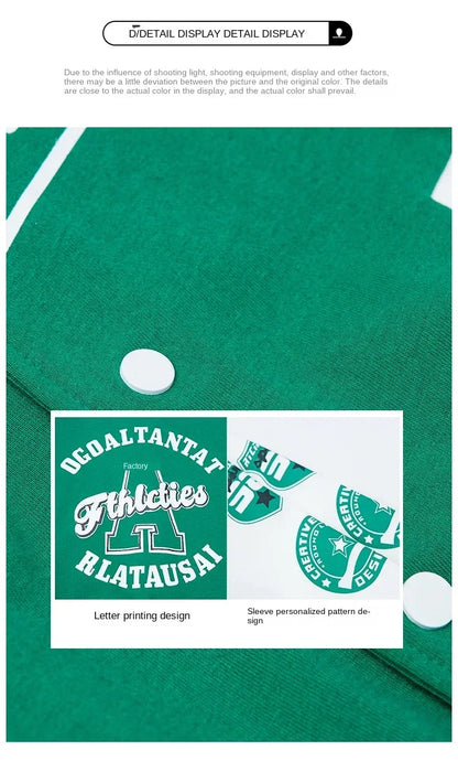 Fashion Spring Autumn Long Sleeve Outwear Teenager Kids Letter Printed Coat Sport Children Clothing 3 8 10 12 Years Old