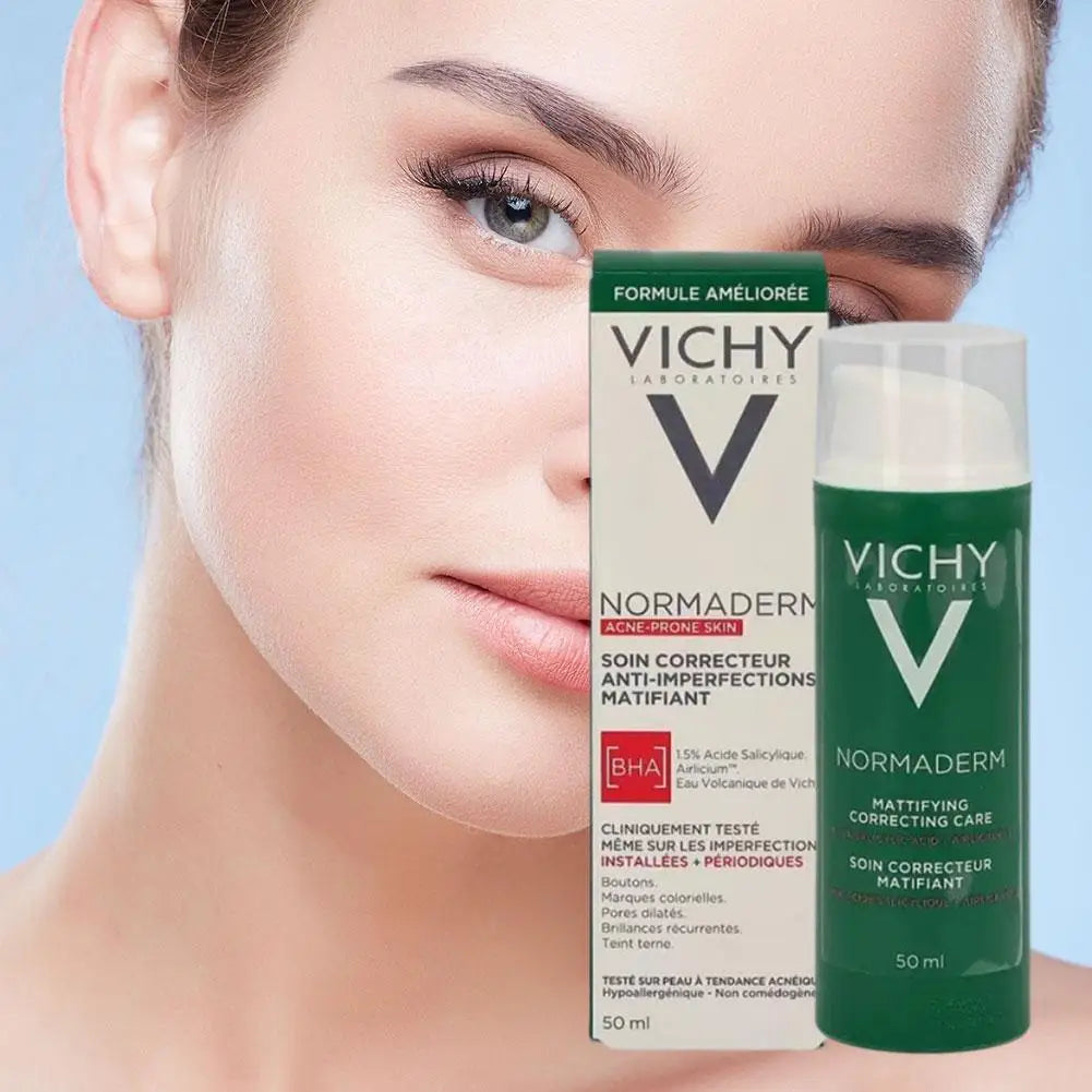 Vichy Collagen Cream 16% VC Rejuvenating Salicylic Acid Facial Repair Cream HA Moisturizing Hyaluronic Acid B3 Serum Skin Care